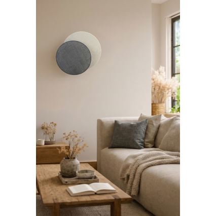 Brilagi - Kinkiet CIRCLES 1xE27/60W/230V Ø 45 cm kremowy/szary