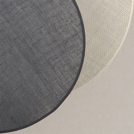 Brilagi - Kinkiet CIRCLES 1xE27/60W/230V Ø 45 cm kremowy/szary