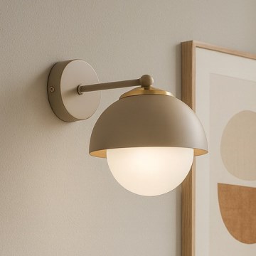 Brilagi - Kinkiet COSMO 1xE27/60W/230V beżowy/złoty