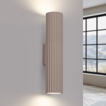 Brilagi - Kinkiet CRESTO 2xGU10/10W/230V 20 cm taupe