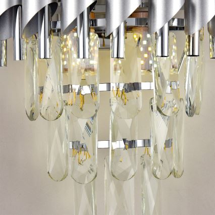 Brilagi - Kinkiet ECLIPSE 2xE14/10W/230V srebrny