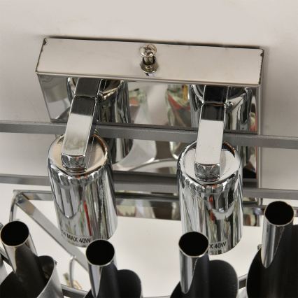 Brilagi - Kinkiet ECLIPSE 2xE14/10W/230V srebrny