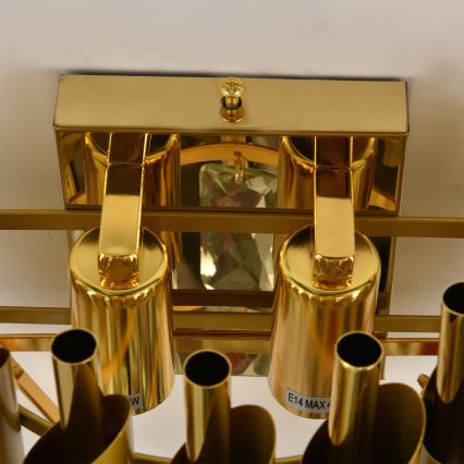 Brilagi - Kinkiet ECLIPSE 2xE14/10W/230V złoty