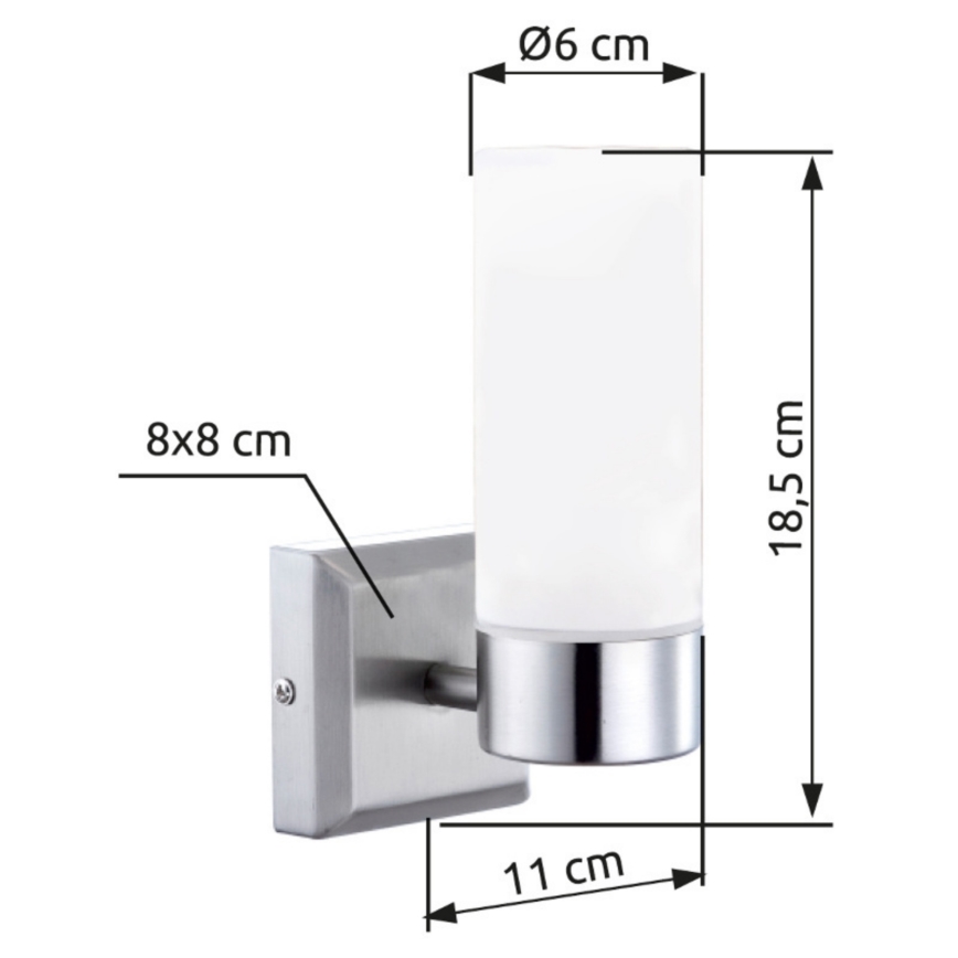 Brilagi - Kinkiet łazienkowy RAY 1xE14/40W/230V IP44
