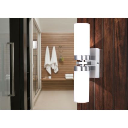 Brilagi - Kinkiet łazienkowy RAY 2xE14/40W/230V IP44