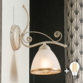 Brilagi - Kinkiet LED ANTICO 1xE27/60W/230V biała patyna