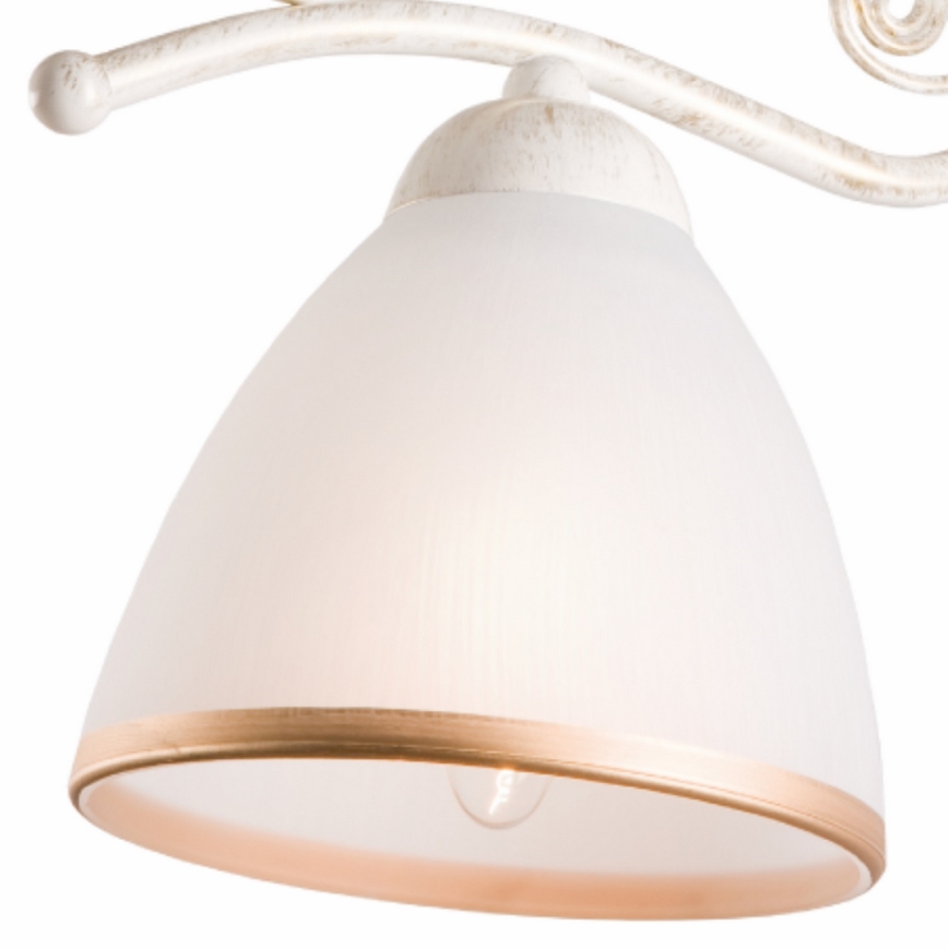 Brilagi - Kinkiet LED ANTICO 1xE27/60W/230V biała patyna