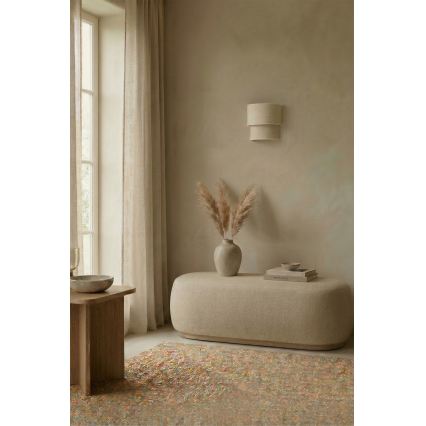 Brilagi - Kinkiet LED BOHO ECO 1xE27/10W/230V kremowy