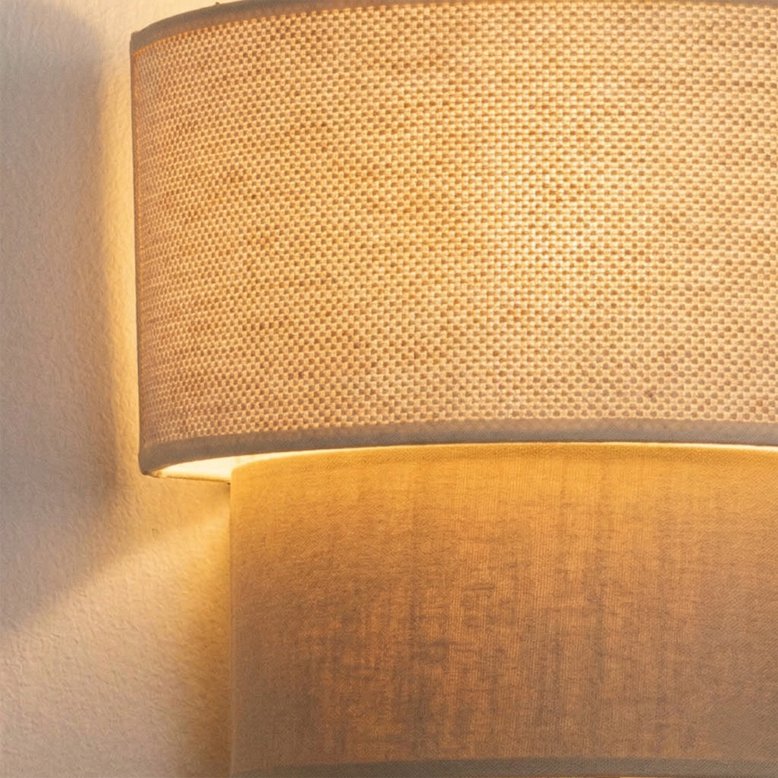 Brilagi - Kinkiet LED BOHO ECO 1xE27/10W/230V kremowy