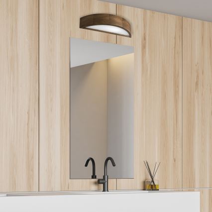 Brilagi - Kinkiet LED CARVALHO 1xE27/15W/230V, dąb orzechowy