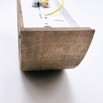 Brilagi - Kinkiet LED CARVALHO 1xE27/15W/230V, dąb orzechowy