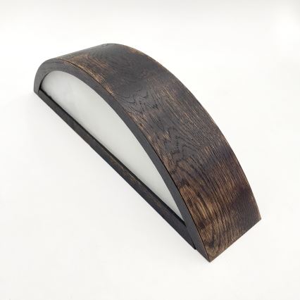 Brilagi - Kinkiet LED CARVALHO SMOKEY 1xE27/60W/230V dąb