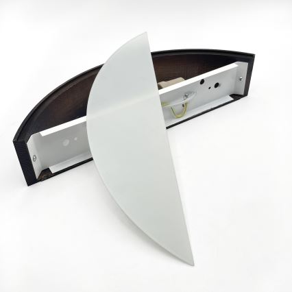 Brilagi - Kinkiet LED CARVALHO SMOKEY 1xE27/60W/230V dąb