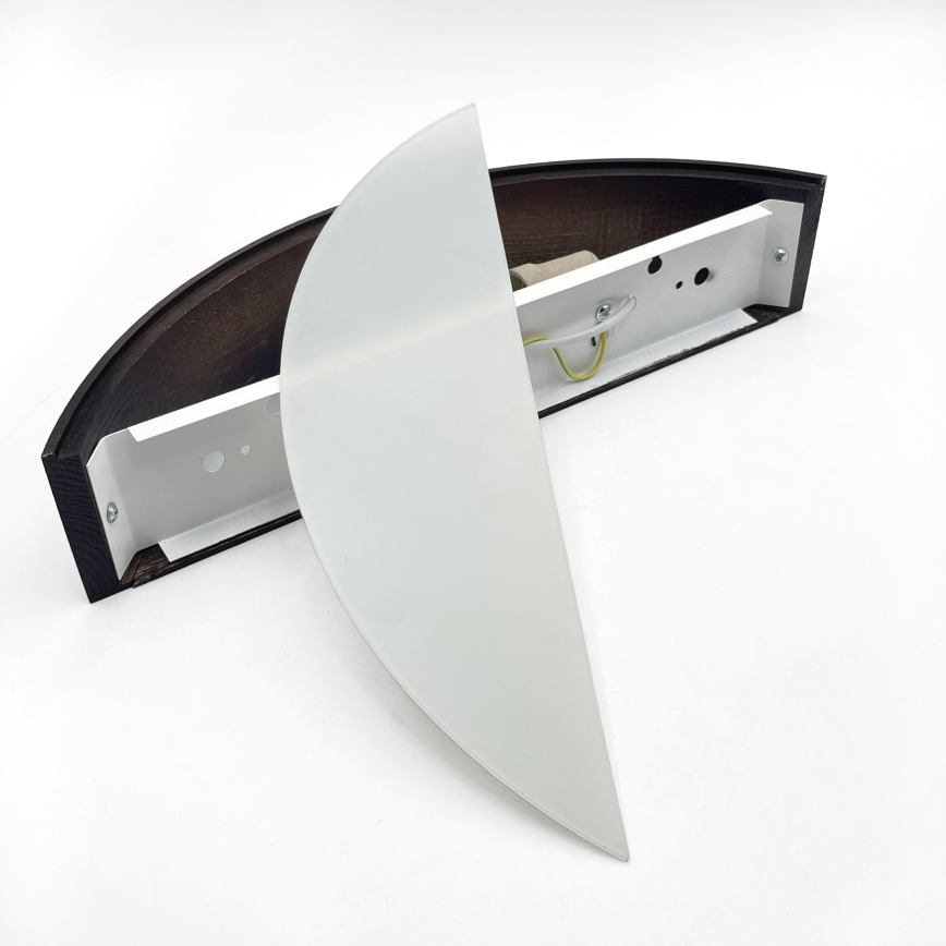 Brilagi - Kinkiet LED CARVALHO SMOKEY 1xE27/60W/230V dąb