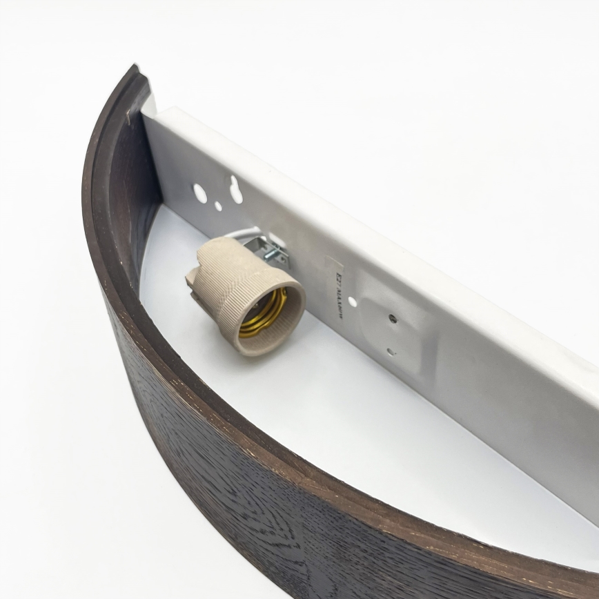 Brilagi - Kinkiet LED CARVALHO SMOKEY 1xE27/60W/230V dąb