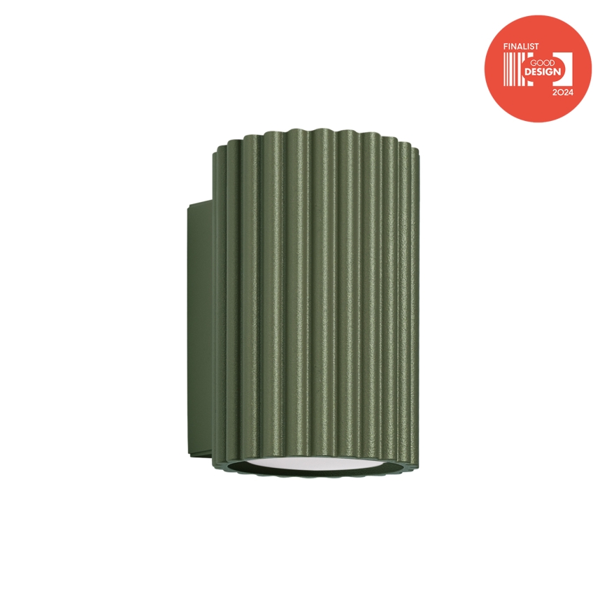 Brilagi - Kinkiet LED CRESTO 1xGU10/10W/230V 10 cm zielony