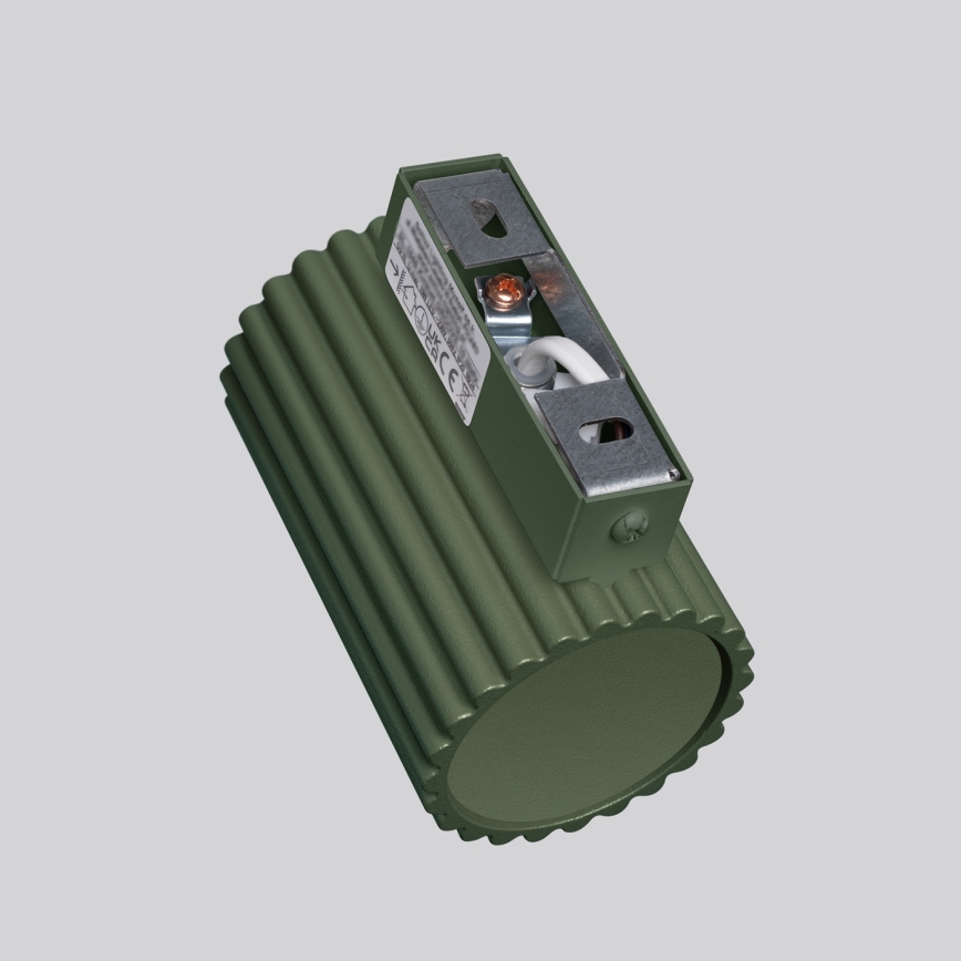 Brilagi - Kinkiet LED CRESTO 1xGU10/10W/230V 10 cm zielony