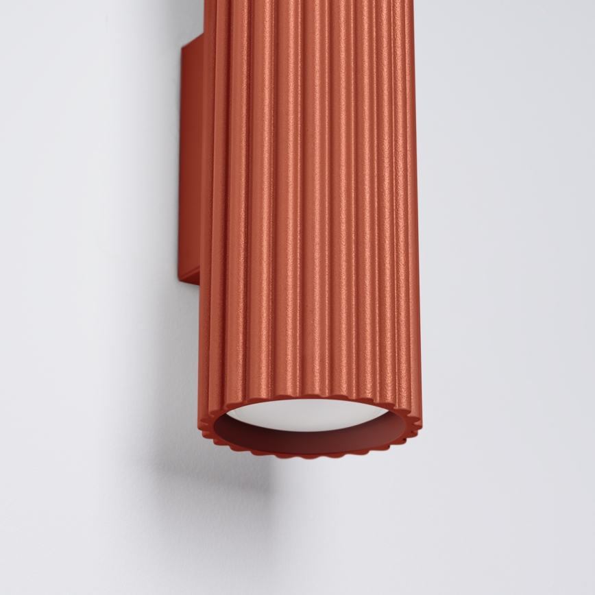 Brilagi - Kinkiet LED CRESTO 2x GU10/10W/230V, 20 cm, czerwony