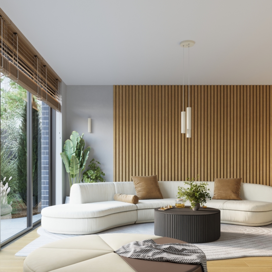 Brilagi - Kinkiet LED CRESTO 2xGU10/10W/230V 20 cm kremowy