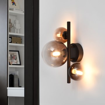 Brilagi - kinkiet LED MILLA 3xG9/3W/230V brązowy/dymny brąz