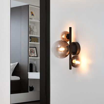 Brilagi - kinkiet LED MILLA 3xG9/3W/230V brązowy/dymny brąz