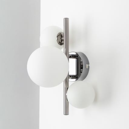 Brilagi - Kinkiet LED MILLA 3xG9/3W/230V czarny chrom/biały