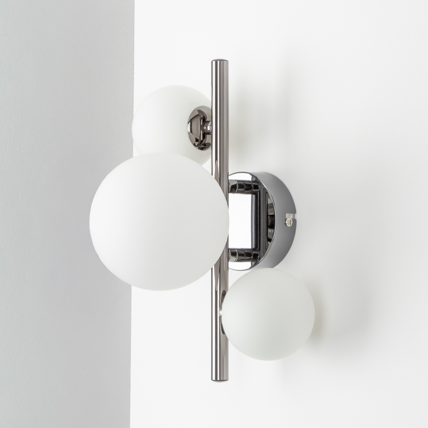 Brilagi - Kinkiet LED MILLA 3xG9/3W/230V czarny chrom/biały