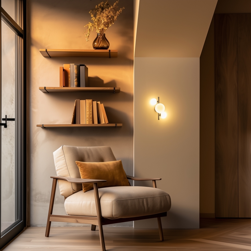 Brilagi - Kinkiet LED MILLA 3xG9/3W/230V czarny chrom/biały