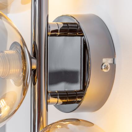 Brilagi - Kinkiet LED MILLA 3xG9/3W/230V czarny chrom/złoty