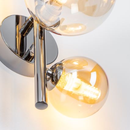 Brilagi - Kinkiet LED MILLA 3xG9/3W/230V czarny chrom/złoty