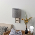 BRILAGI - kinkiet LED NUBILA 1xE27/60W/230V matowy chrom/szary
