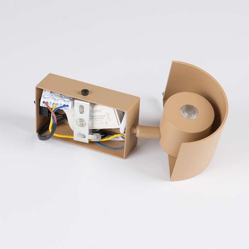 Brilagi - Kinkiet LED VASTO LED/3W/230V beżowy