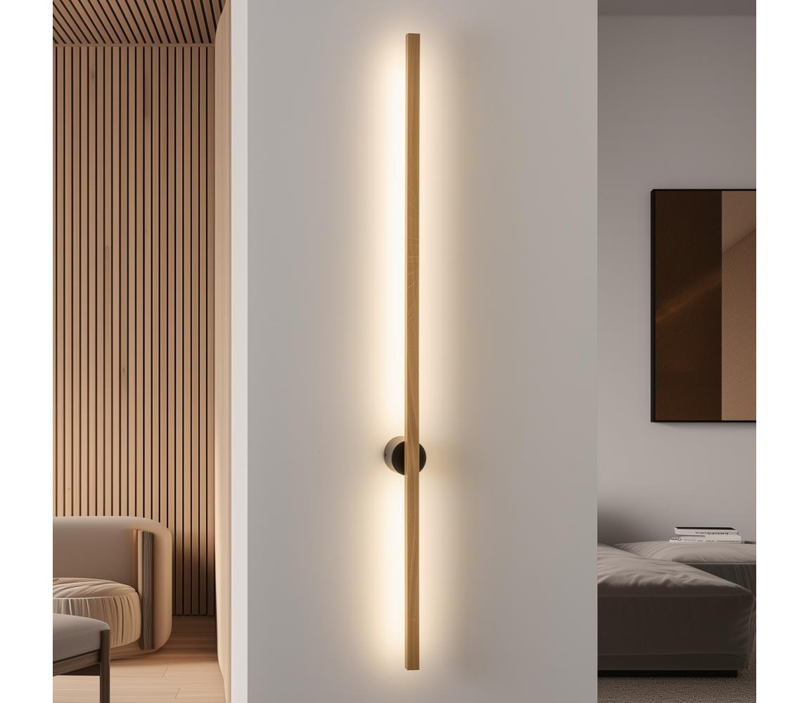 Brilagi - Kinkiet LED WOODY LINE LED/7W/230V 4000K 60 cm dąb