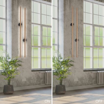 BRILAGI - Kinkiet LED WOODY LINE LED/7W/230V 4000K 60 cm dąb