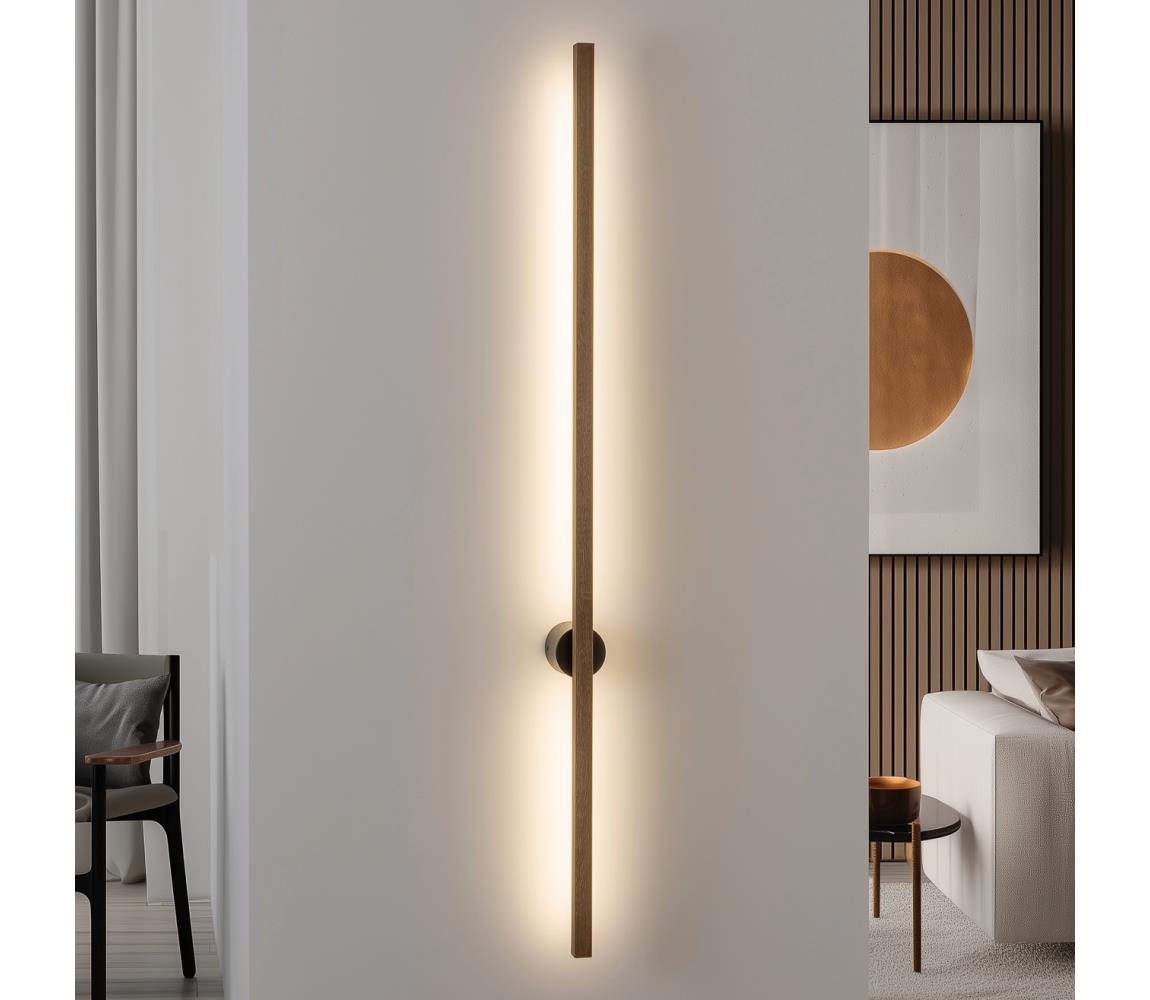 Brilagi - Kinkiet LED WOODY LINE LED/7W/230V 4000K 60 cm dąb orzech