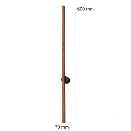 Brilagi - Kinkiet LED WOODY LINE LED/7W/230V 4000K 60 cm dąb/wiśnia