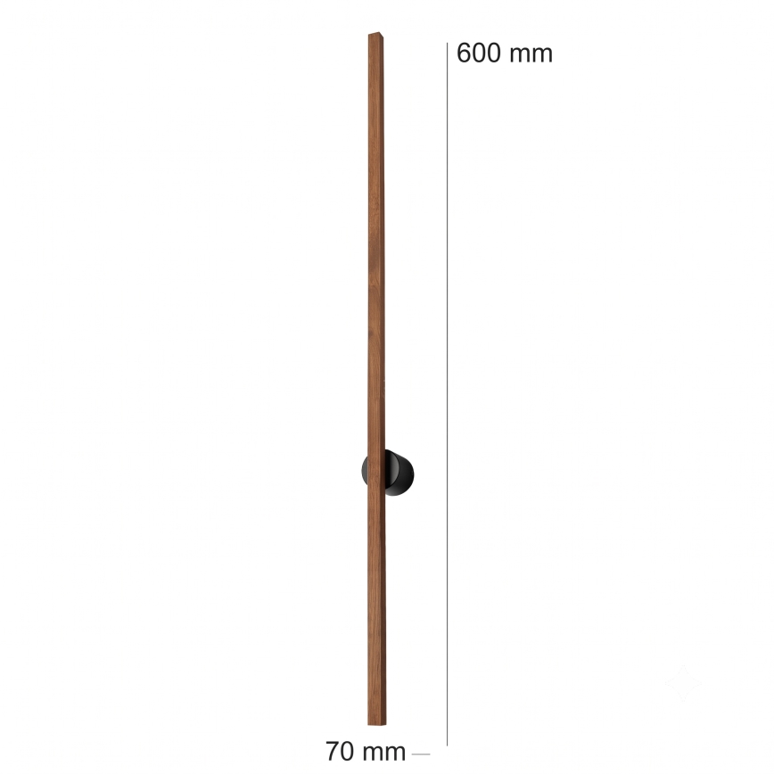 Brilagi - Kinkiet LED WOODY LINE LED/7W/230V 4000K 60 cm dąb/wiśnia