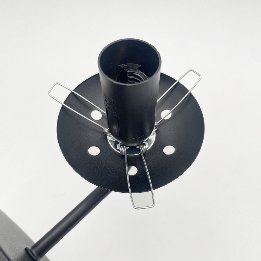 Brilagi - Kinkiet MALIVA 1xE14/15W/230V czarny/przezroczysty