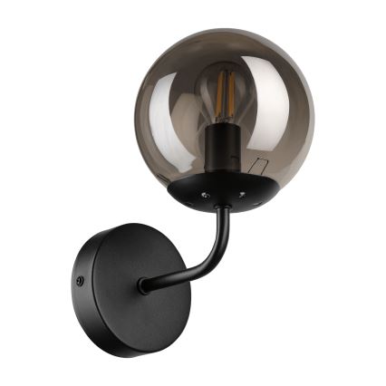 Brilagi - Kinkiet MALIVA 1xE14/15W/230V czarny/przydymiony