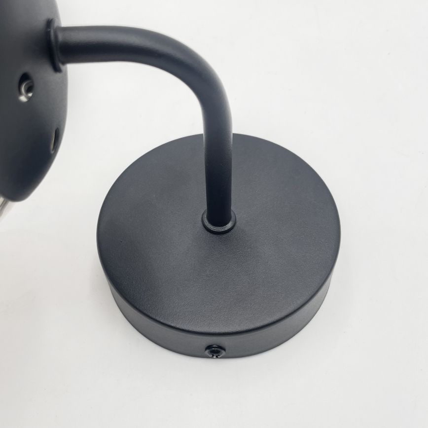 Brilagi - Kinkiet MALIVA 1xE14/15W/230V czarny/przydymiony