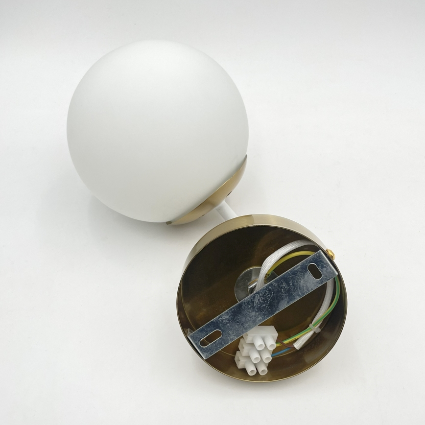 Brilagi - Kinkiet MALIVA 1xE14/15W/230V złoty/biały