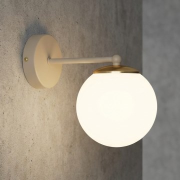 Brilagi - Kinkiet MILO ECRU 1xE27/60W/230V beżowy/złoty