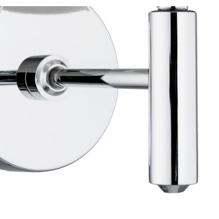 Brilagi - Kinkiet MONTE 1xE27/60W/230V beżowy/błyszczący chrom