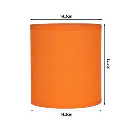 Brilagi - Kinkiet NUBILA WOOD 1xE27/25W/230V dąb/czarny/pomarańczowy
