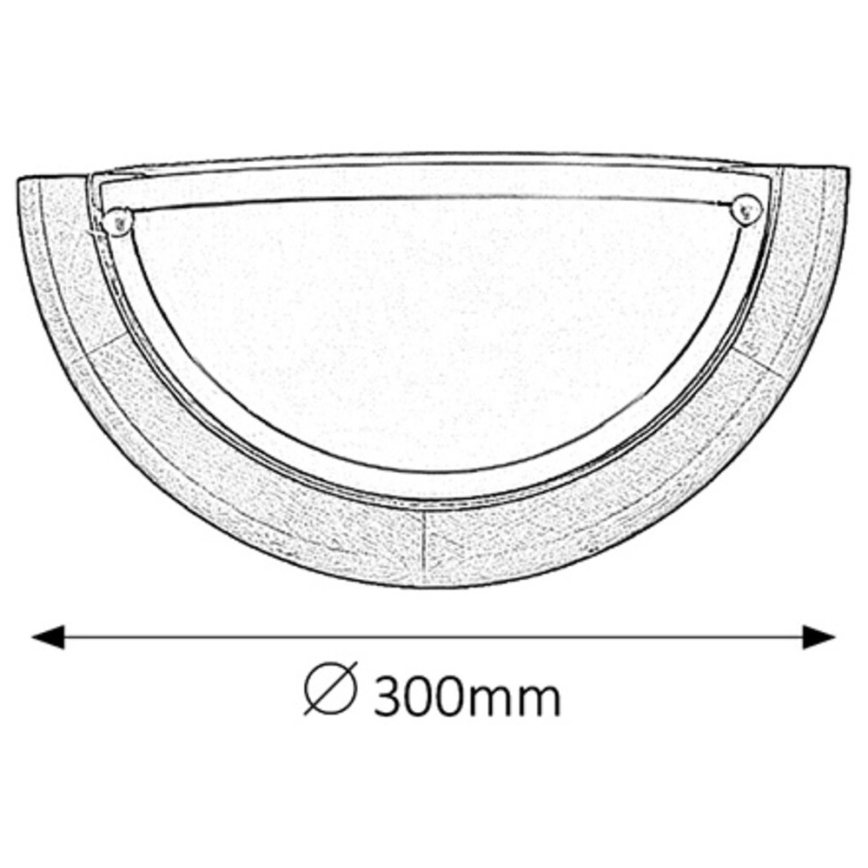 Brilagi - Kinkiet ORBIS 1xE27/60W/230V 30 cm sosna