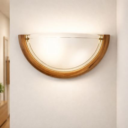 Brilagi - Kinkiet ORBIS 1xE27/60W/230V 30 cm sosna