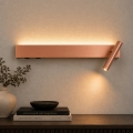 BRILAGI - Kinkiet punktowy ARLIX LED/3W/230V + LED/7W, brązowy, CRI 90