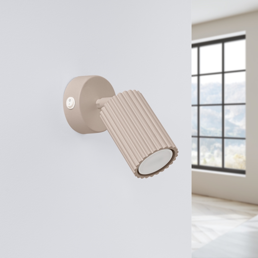 Brilagi - Kinkiet punktowy CRESTO 1xGU10/10W/230V taupe