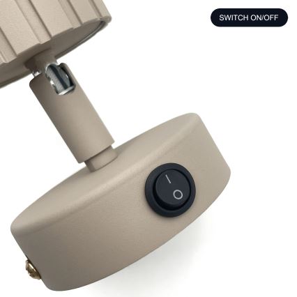 Brilagi - Kinkiet punktowy CRISPINA 1xGU10/10W/230V beżowy