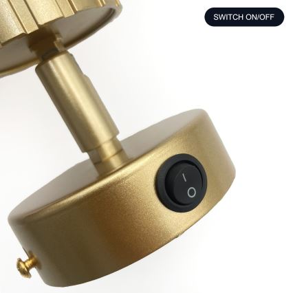 Brilagi - Kinkiet punktowy CRISPINA 1xGU10/10W/230V złoty